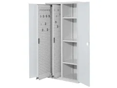 verticale kast,HxBxD 1950x1000x600mm,vleugeldeur,RAL5010