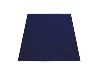 Schoonloopmat Binnen 90x150 Wasbaar Blauw - 1
