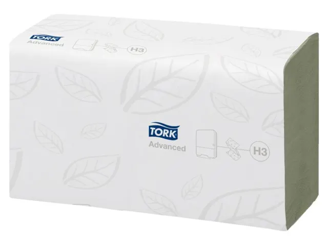 Tork 290179 Handdoek Singlefold H3 Z-vouw Advanced Groen 15x250 vel