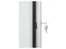 Nobo Binnenvitrine Draaideur 9xA4 Metaal