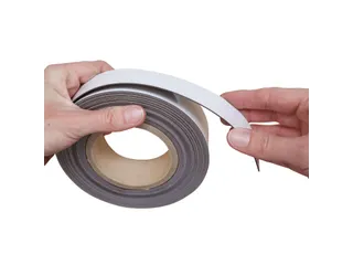 Magneetband beschrijf- en wisbaar MAUL 10mx40mmx1mm wisbaar wit - 5