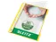 Snelhechter Leitz 4191 standaard A4 geel 30% gerecycled plastic
