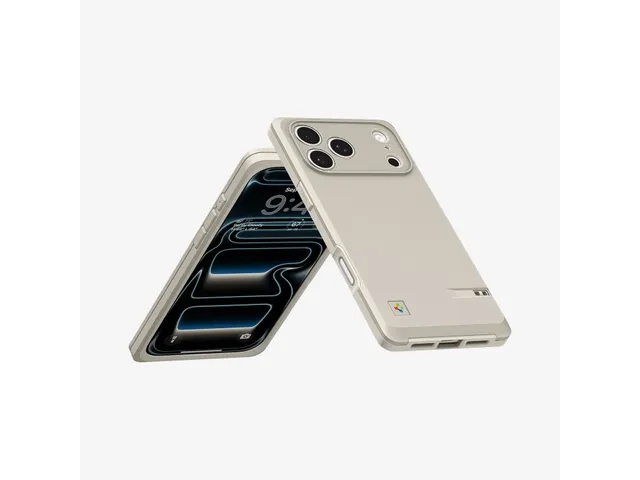 Spigen iPhone 17 Hoes Pro Classic LS MF Stone