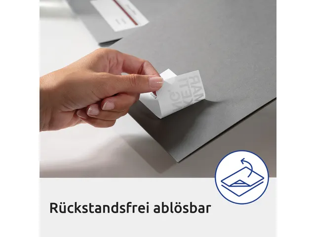 Bedrukbare antimicrobiële etiketten Afneembaar wit 105x148mm