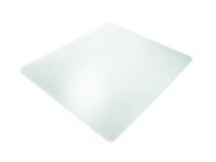 Tapis protection sol pour moquette 900x1200mm PE/PU transparent