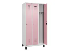 locker voor scheiding van kleding,HxBxD 1950x900x500mm,3vak