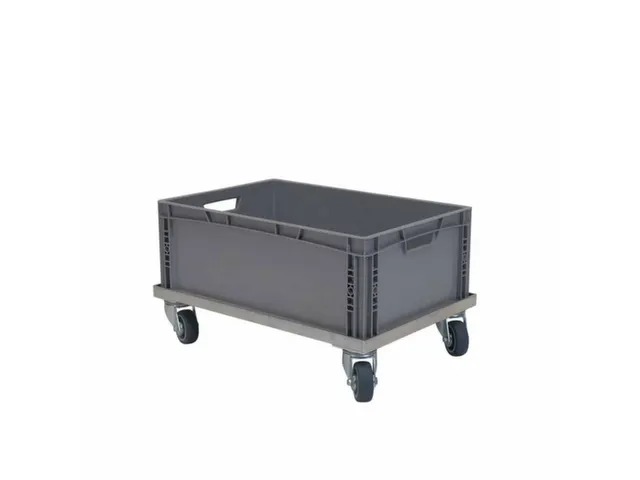 aluminium transportwagen,draagverm. 150kg,laadvl. LxB 600x400mm