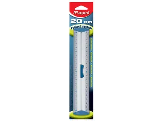 Liniaal Maped met handgreep 20cm aluminium - 1