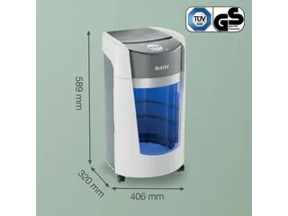 Papiervernietiger Leitz IQ OptiMax Office 2x15mm - 20