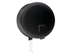 Toiletpapierdispenser Metaal Zwart voor Midi Jumbo Rol Toiletpapier