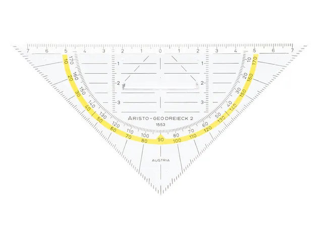Geodriehoek Aristo 14 Cm Met Greep