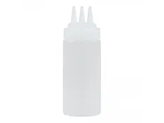 Doseerfles TRIO Knijpfles 36cl Wit