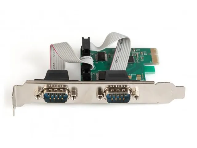 Seriële I/O 2-poorts PCIexpress-uitbreidingskaart ASIX99100-chipset