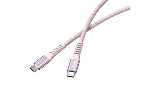 S+C Magnetische Usb-C Kabel roze 60W 31853 480Mbps 1.20m