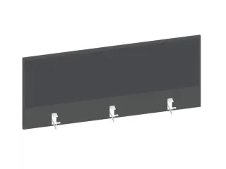 baliepaneel bureau aanbouw achter MS-donkergrijs antraciet 1200mm - 1