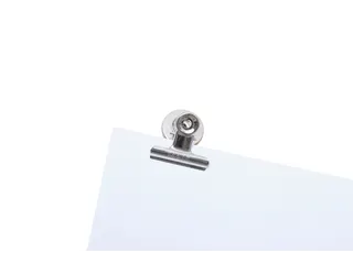 Papierklem MAUL Bulldog met magneet 40mm capaciteit 15mm zilver - 8