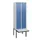 Dubbeldekse dekenkist,HxBxD 1950x600x815mm,2x2vak.,vak B 300mm