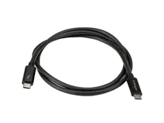 1 Meter Thunderbolt 3 (20gbps) Usb-c Kabel Zwart