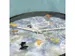 Horloge murale 30cm-Silent-Bleu-Plastique-NeXtime Pond