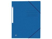 Top File+ elastomap uit karton, ft A4, blauw