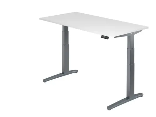Elektrisch in hgte vst. zit-sta-bureau,HxBxD 650-1290x1600x800mm