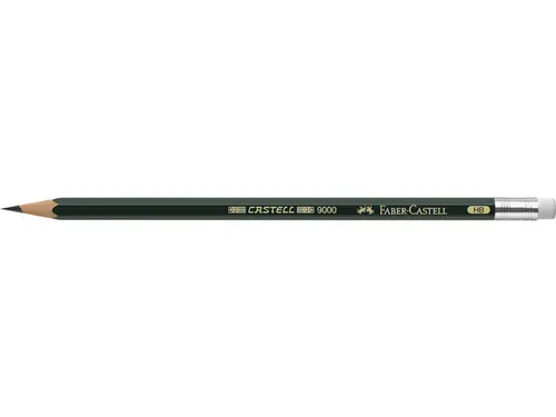 Faber Castell 9000 Potlood Hb Met Gom