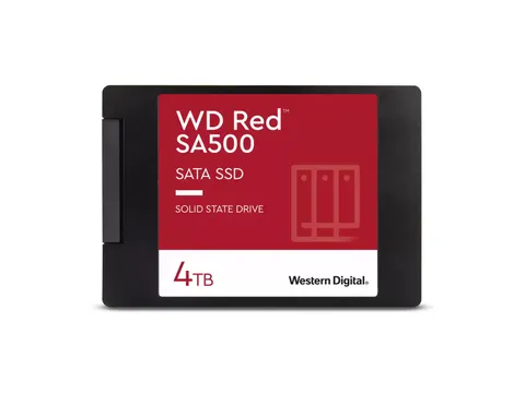 Western Digital Red WDS400T2R0A 4 TB 2.5 inch SATA III 3D NAND SSD