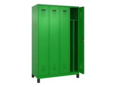 locker voor scheiding van kleding,HxBxD 1950x1200x500mm,4vak
