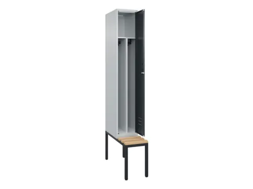 locker voor scheiding van kleding,HxBxD 2120x300x815mm,1vak