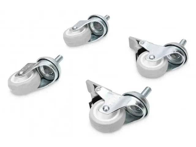 Wielenset voor standaard wandbehuizing Uniek 4 wielen