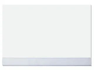 Designonderlegger Sigel blanco met kunststof rand A2 30 vel - 1