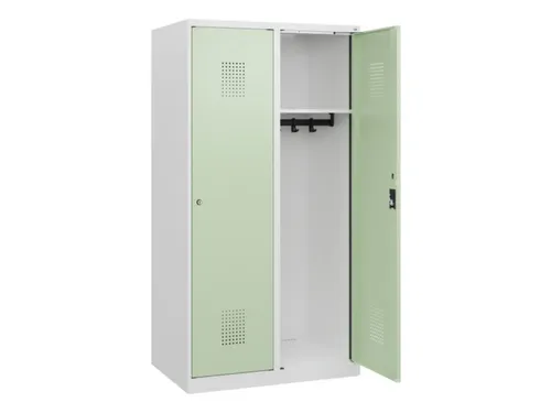 schoollocker,HxBxD 1530x800x500mm,2vak,vak B 400mm,cil.-slot