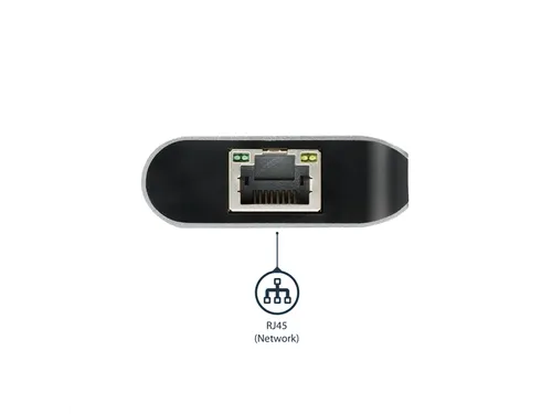 USB-C 6-in-1 Multiport Adapter 4K HDMI 3x USB SD GbE 60W PD