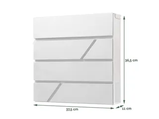 Brievenbus Deluxe Wit PB200 - 6