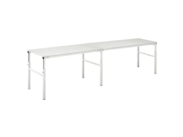 aanbouwelement voor montagetafel HxBxD 650-900x1800x900mm RAL7035
