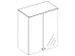 Armoire superposable,p. armoire à portes battantes de bureau,Bl-blanc