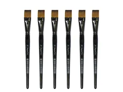 Penseel Kangaro Serie 341 plat Nr. 16 synthetisch doos 6 stuks