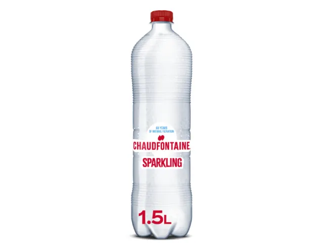 Chaudfontaine bruisend natuurlijk mineraalwater rood petles 1500ml