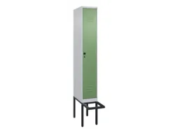 locker voor scheiding van kleding,HxBxD 2120x300x815mm,1vak