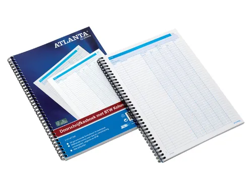 Kasboek A4 Doorschrijf A5414-012 Met Btw 50 Vel Duplo
