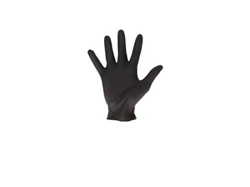 Handschoen CMT L (8-9) soft nitril zwart 100 stuks