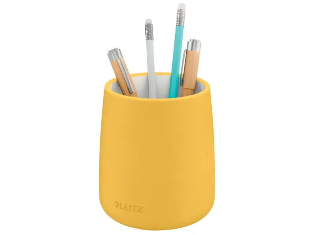 Pennenhouder Leitz Cosy geel