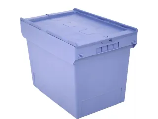 Herbruikbare Stapelbak Pp 440x610x400mm 74l Stapel-/Nest-/Verzegelbaar - 2