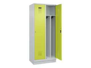 locker voor scheiding van kleding,HxBxD 1950x800x500mm,2vak - 1