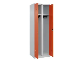 locker voor scheiding van kleding,HxBxD 1850x600x500mm,2vak - 2