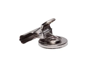 Papierklem MAUL Bulldog met magneet 40mm capaciteit 15mm zilver - 6