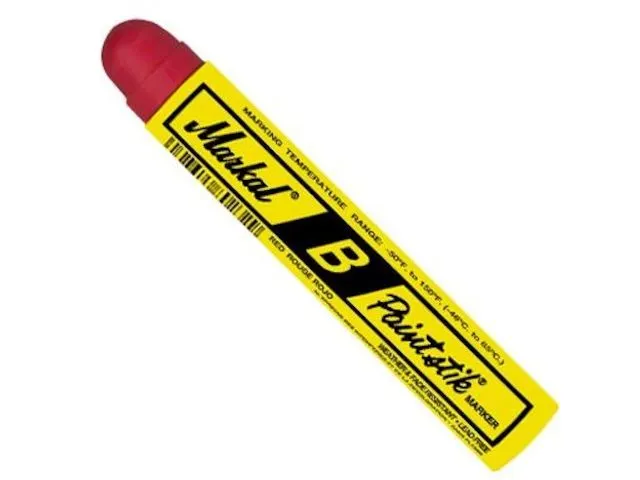 Verfmarker B rood, doos à 12 stuks