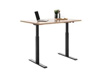 Elektrisch ihv bureau,HxBxD 700-1200x1200x800mm,blad beuken - 4