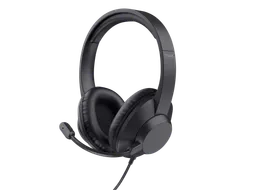 Trust Ayda Max USB-headset bedraad Hoofdtelefoon Zwart