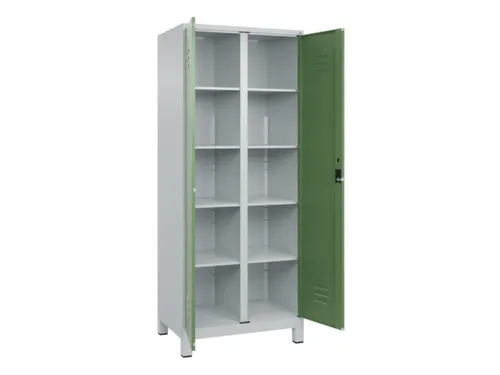 wasgoedverdeelkast,HxBxD 1950x800x500mm,vak B 400mm,cilinderslot
